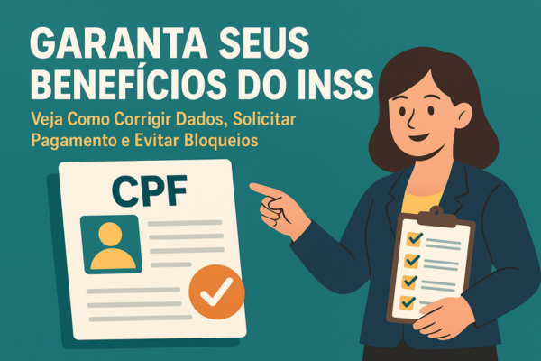 Garanta Seus Benefícios do INSS: Veja Como Corrigir Dados, Solicitar Pagamento e Evitar Bloqueios