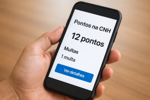 Consulta Fácil: Como Ver Pontos da CNH, Multas e Situação da Carteira Pelo Celular