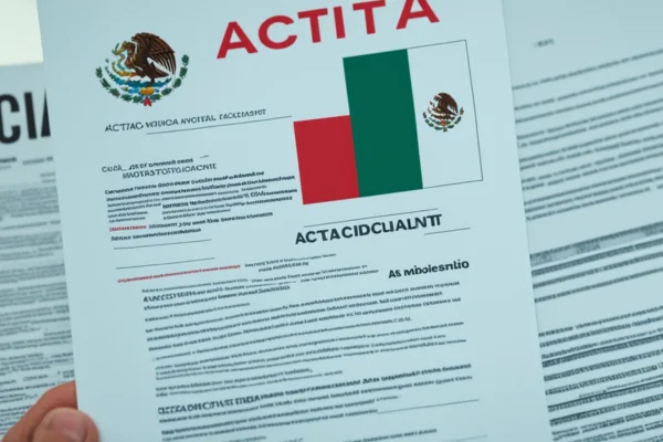 Como Imprimir Acta Nascimento PDF no México